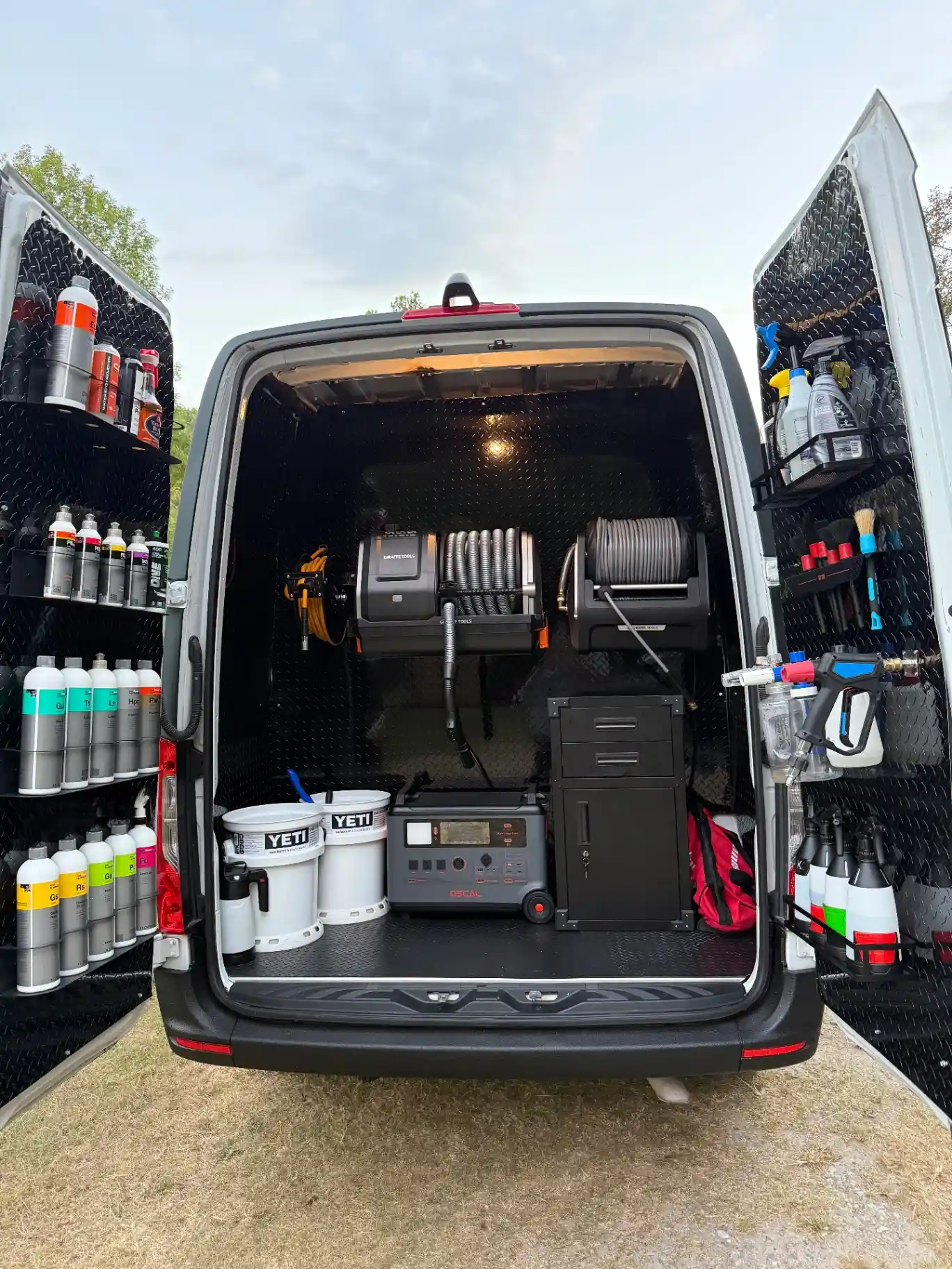 833 Auto Spa mobile detailing van serving Atlanta metro